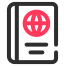 icon of a passport